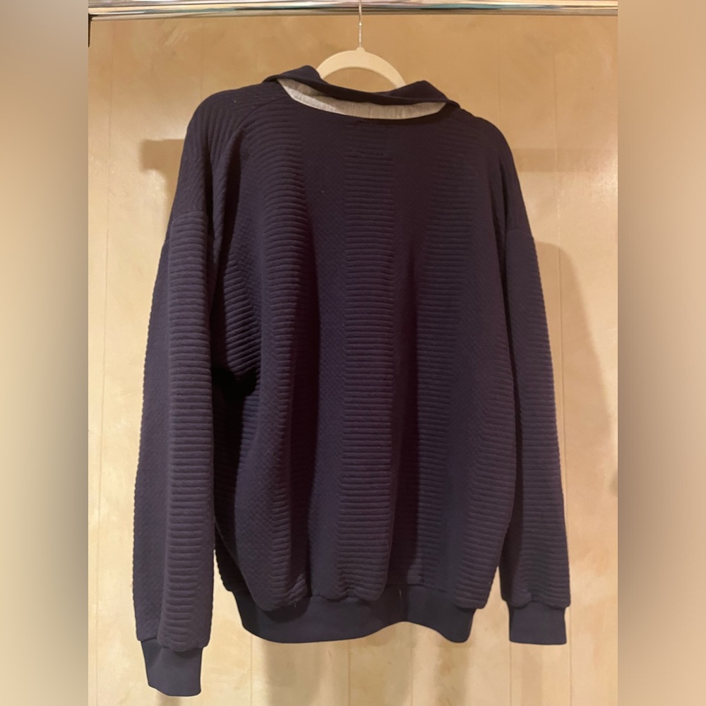 3/4 Button Sweater - Picture 3 of 3